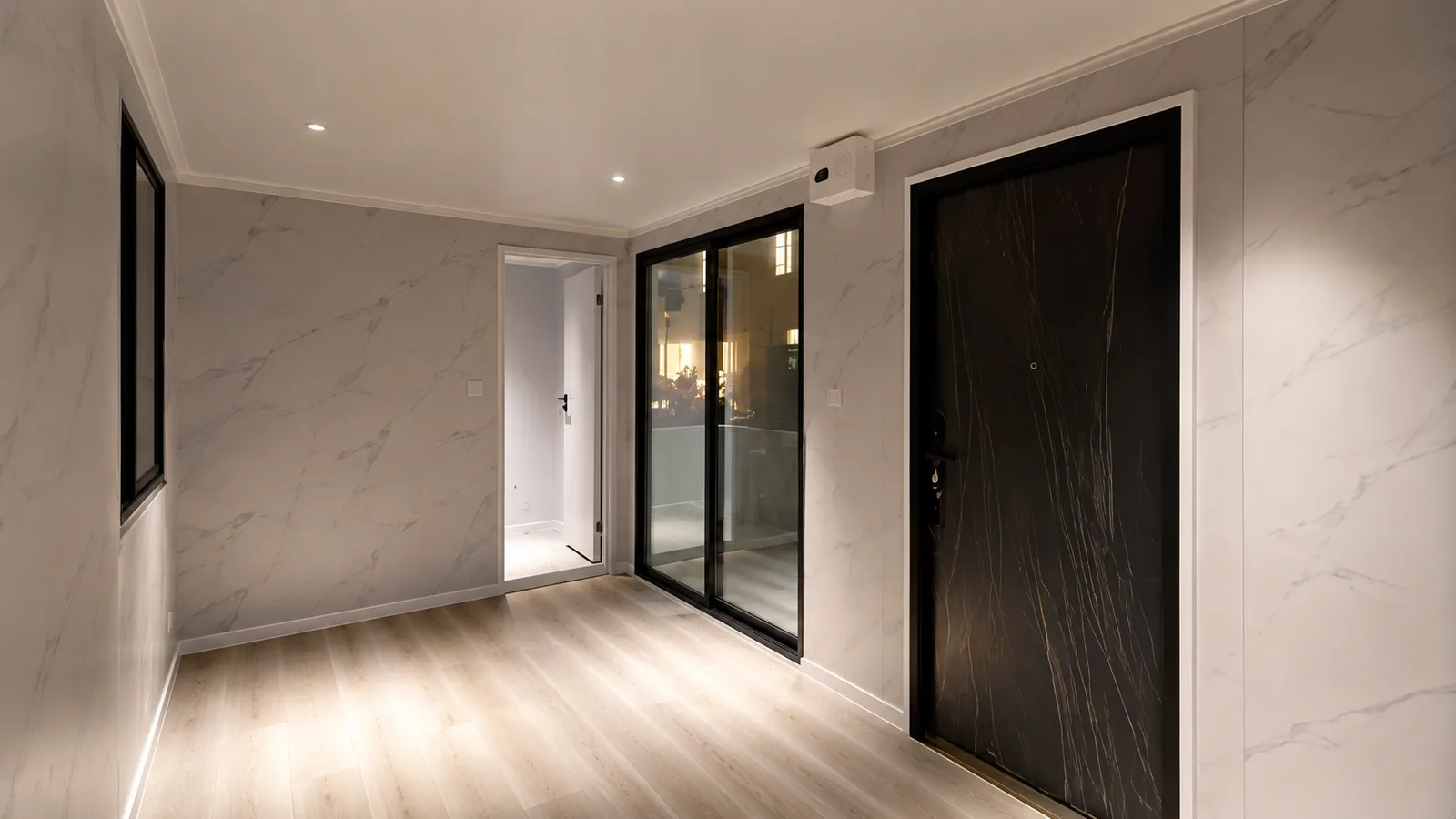 Inside a finished Lima Modular home